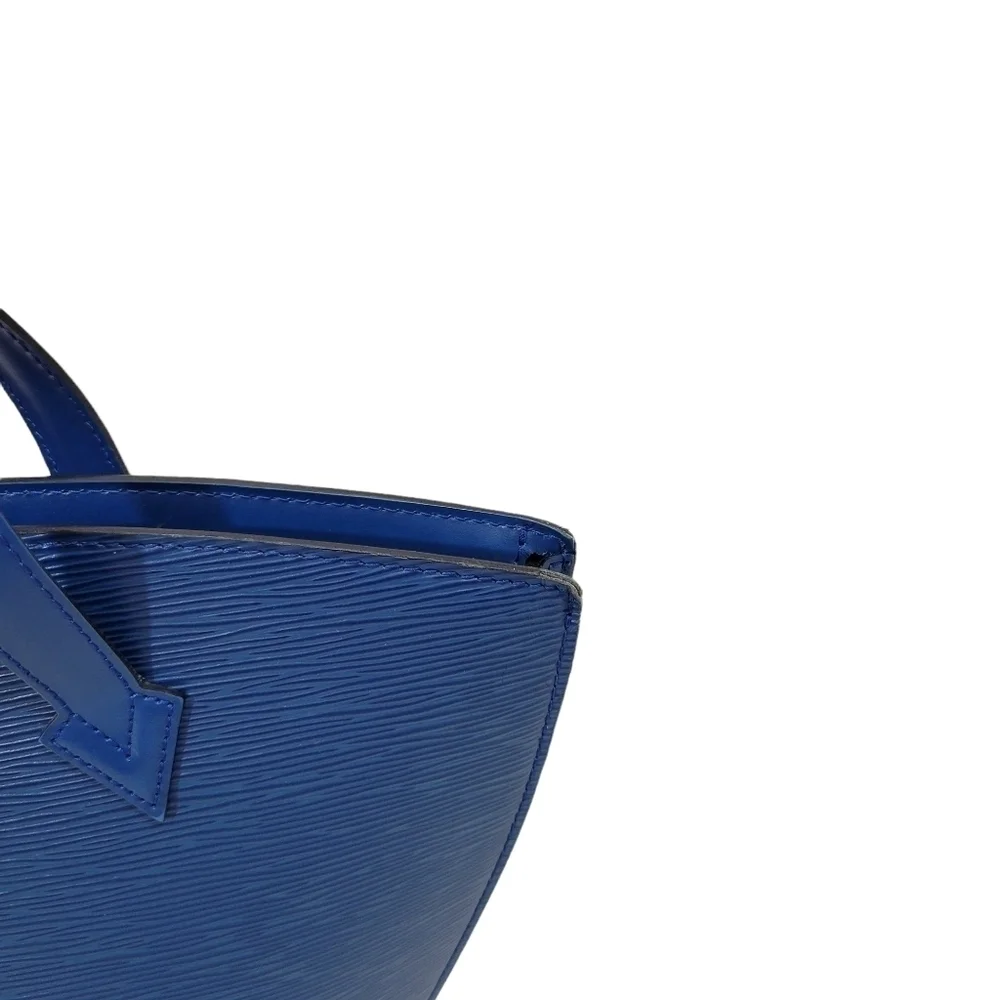Louis Vuitton Blue Epi Saint Jacques PM Shoulder Bag Excellent Condition